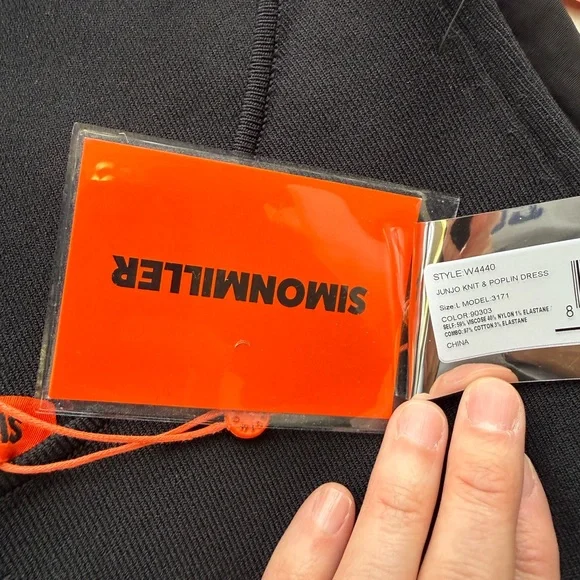 Simon Miller NWT Junjo Knit & Poplin Maxi Dress - Picture 12 of 13